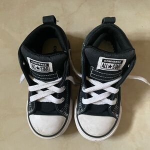 Converse Black and White Classic Low-Top Sneakers